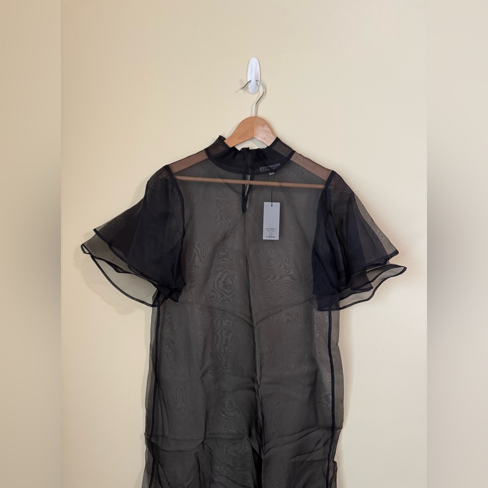 Kamperett New Barre Dress Silk Black Small - Picture 3 of 10